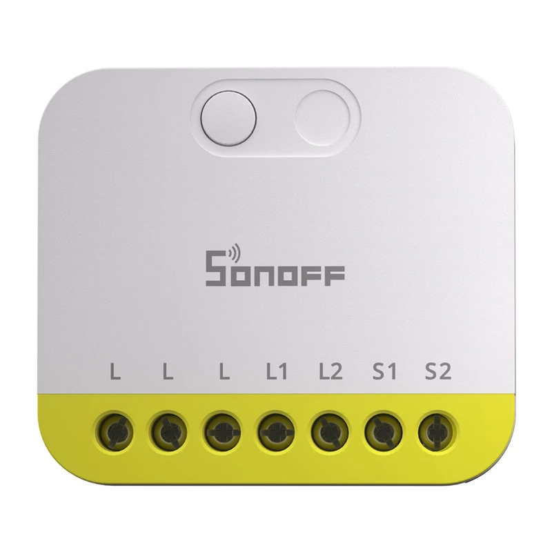 Dwukanałowy mini przełącznik bez N Sonoff MINI-ZB2GS-L ZigBee