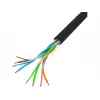 Kabel sieciowy LANBERG U/UTP Cat5e LCU5-10CC-0305-BK 305 m, 24 AWG CCA, 5 mm, osłona PVC, czarny
