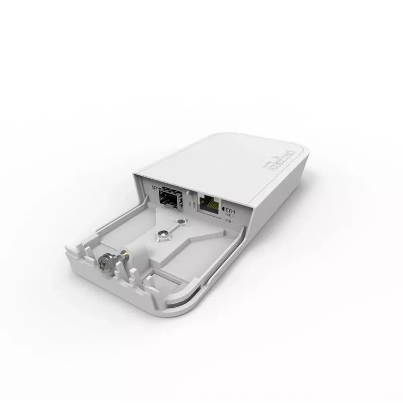 Mikrotik FTC konwerter mediów sieciowych biały