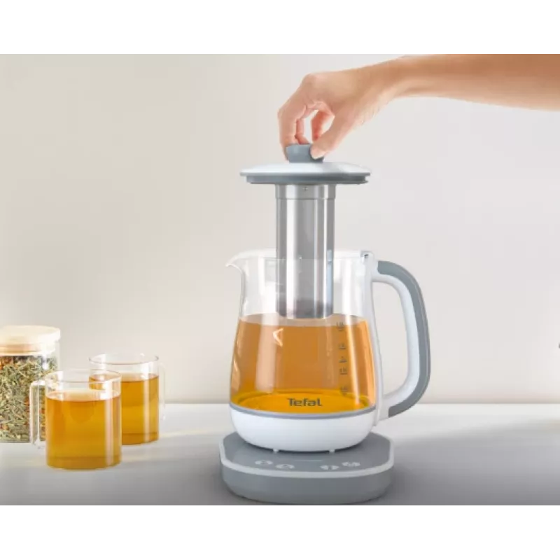 Tefal BJ551B10 zaparzacz do herbaty 1.5 L 1430 W Szary, Biały