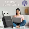 Bezprzewodowy adapter USB QOLTEC 56988 Dual Band 1300Mbps USB 3.0