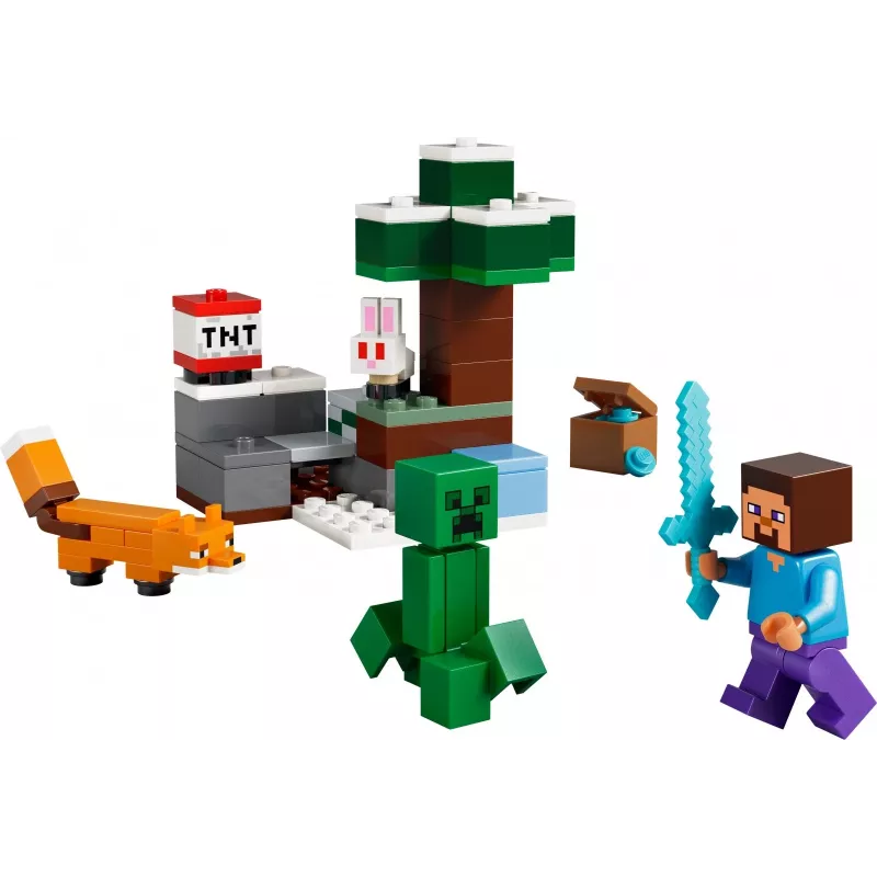 LEGO MINECRAFT 21583 Przygoda Steve'a w tajdze