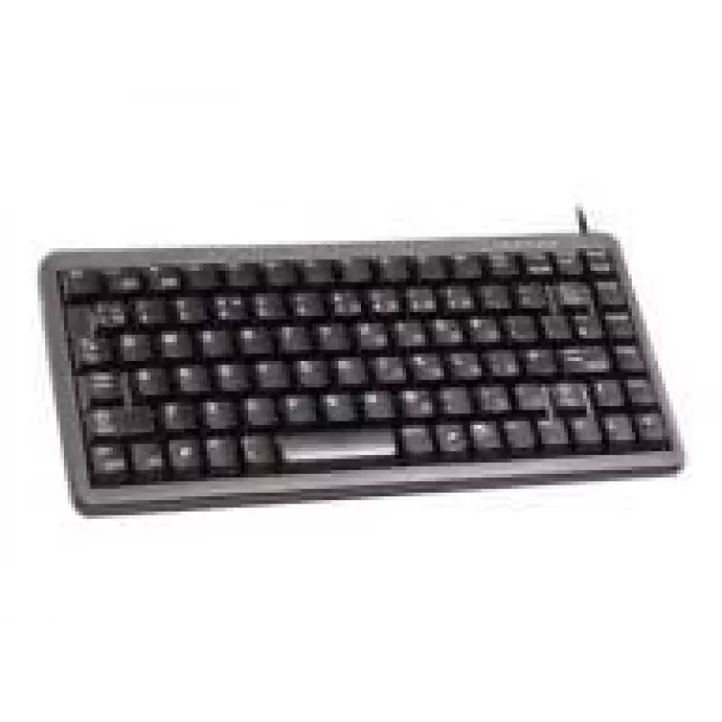 CHERRY Compact , Combo (USB + PS/2), DE klawiatura Office USB + PS/2 QWERTY Czarny