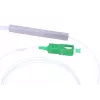 Rozdzielacz kablowy Extralink Splitter 1:8 PLC SC/APC 900um 1.5m Zielony Biały