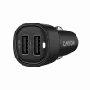 Ładowarka samochodowa CANYON OnDrive 24 24W 2xUSB-A Czarny