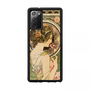 Etui ochronne man and wood Galaxy Note 20 primrose Czarny