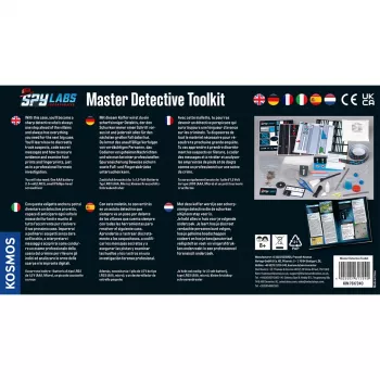 Spy Labs Incorporated Zestaw mistrza detektywa V1, Detektiv-Sets wersja międzynarodowa