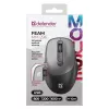 Mysz bezprzewodowa Defender Silent Click Feam szary 52298