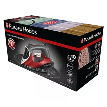 Russell Hobbs 25090-56 żelazko parowo-suche Ceramiczna stopa 2600 W Czarny, Szary, Czerwony