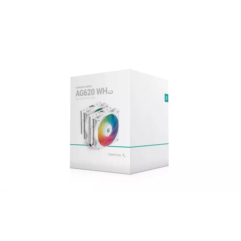 Chłodzenie powietrzne DeepCool AG620 WH ARGB