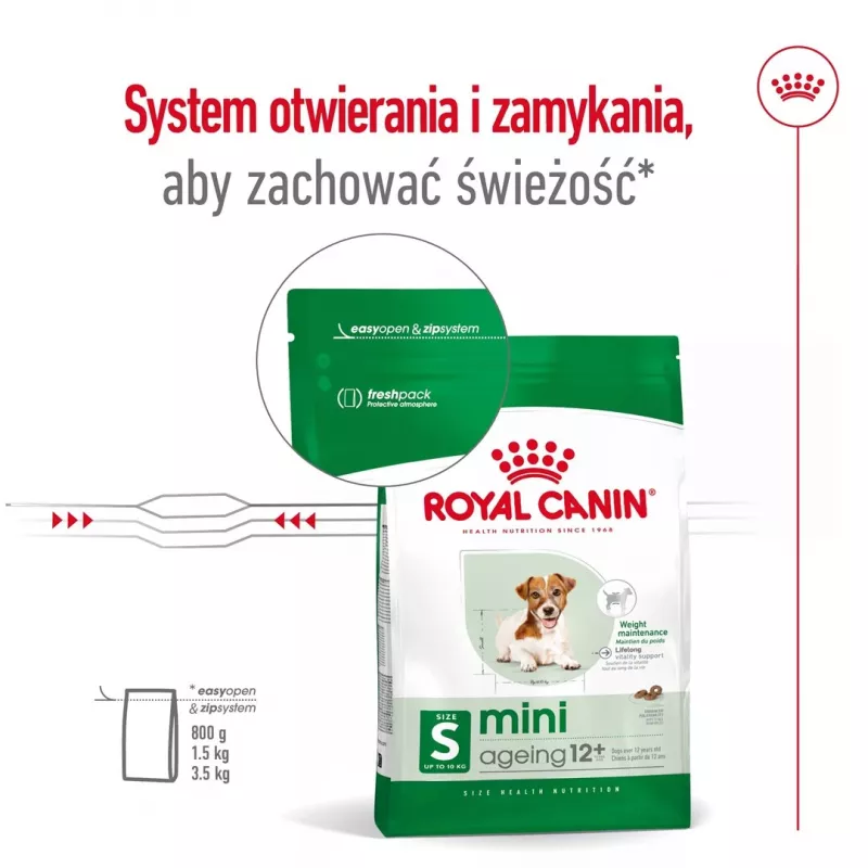ROYAL CANIN Mini Ageing Adult +12 - sucha karma dla psów - 3,5 kg