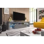 Cama stojak TV TORO 158 szary/szary połysk