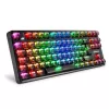 Mechaniczna klawiatura gamingowa Sharkoon Crystal Shark Czarny DE z podświetleniem RGB