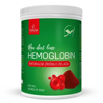 POKUSA RawDietLine Hemoglobina - suplementy dla psów i kotów - 800g