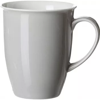 Szklany kubek ritzenhoff & breker Doppio antracyt 320 ml – dwuścienny kubek do kawy