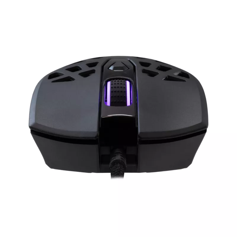 Mysz White Shark GM-5018 Caradoc RGB 7200 dpi Czarna