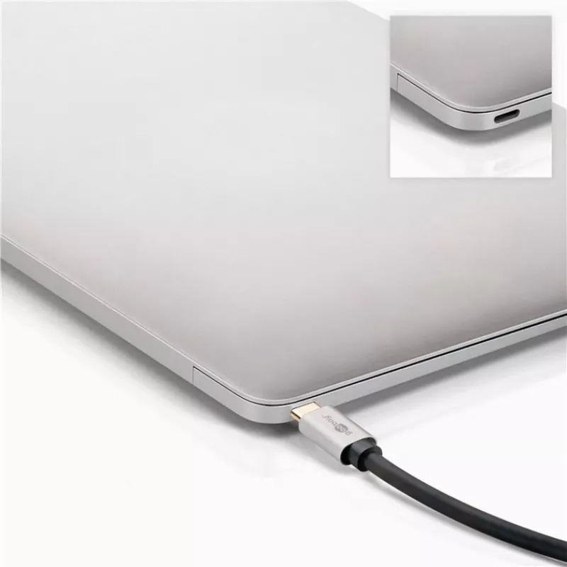 Goobay | Przewód adaptera USB-C na DisplayPort | 60176 | Type-C | DisplayPort | USB-C na DisplayPort | 2 m