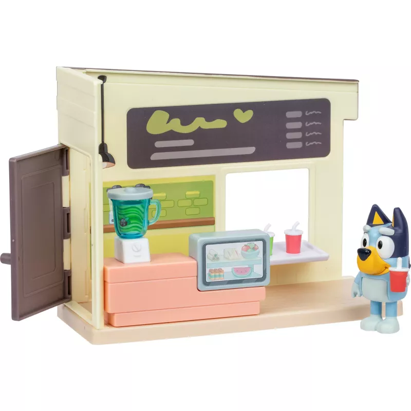 Zestaw figurek niebieskiy Mini Juice Shop
