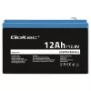 Qoltec LiFePO4 akumulator litowo-żelazowo-fosforanowy 12,8 V 12 Ah 153,6 Wh z BMS