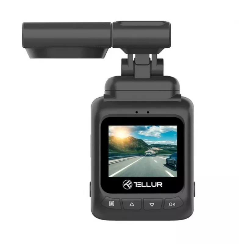 Kamera samochodowa Tellur Dash Patrol DC2 FullHD 1080P GPS czarna