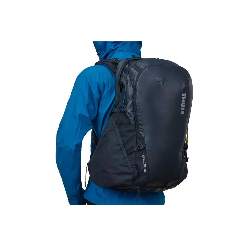 Plecak narciarski i snowboardowy Thule 3610 Upslope 35L z możliwością montażu wyjmowanego airbaga 3.0, kolor Lime Punch