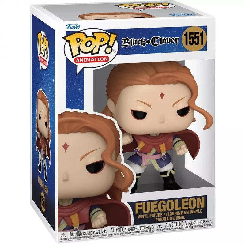 Figurka Funko Pop Czarny Clover Fuegoleon 10cm (143273)