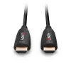 Lindy 10m Fibre Optic Hybrid HDMI 8K60 kabel, 10 m, HDMI typu A (standard), HDMI typu A (standard), 48 Gbit/s, czarny