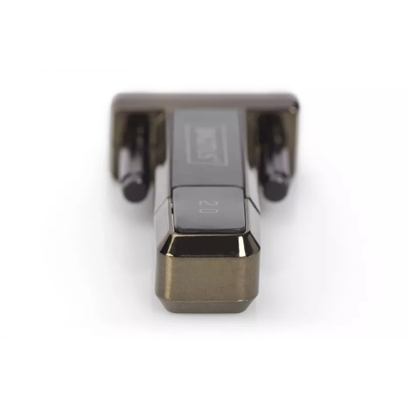 Konwerter USB 2.0 na szeregowy DIGITUS DSUB 9M z kablem USB 80cm, chipset FTDI (FT232RL)
