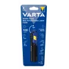 Ręczna lampa robocza Varta Work Flex Czarna LED, 100 lm, wbudowana bateria, 6 h, aluminium/nylon/PC/guma, 120 mm