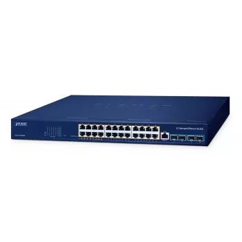 Przełącznik zarządzalny PLANET GS-6311-24HP4X L3 Gigabit Ethernet 24 porty PoE
