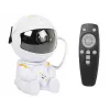 Lampka nocna LED z projektorem astronauty