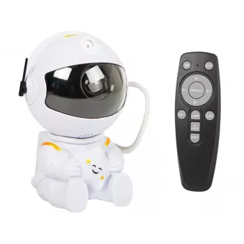 Lampka nocna LED z projektorem astronauty