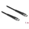 Kabel USB DeLOCK 81124 USB 2.0 1 m USB-C czarny