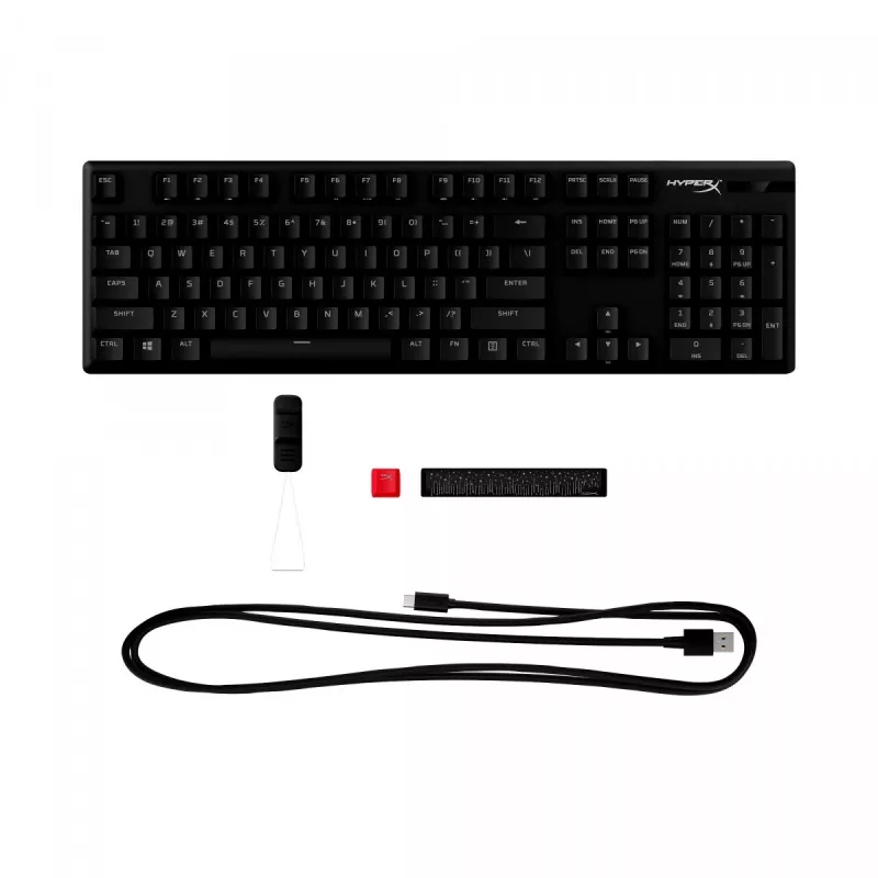 HyperX Alloy Origins PBT HX czerwony - Mechaniczna klawiatura gamingowa