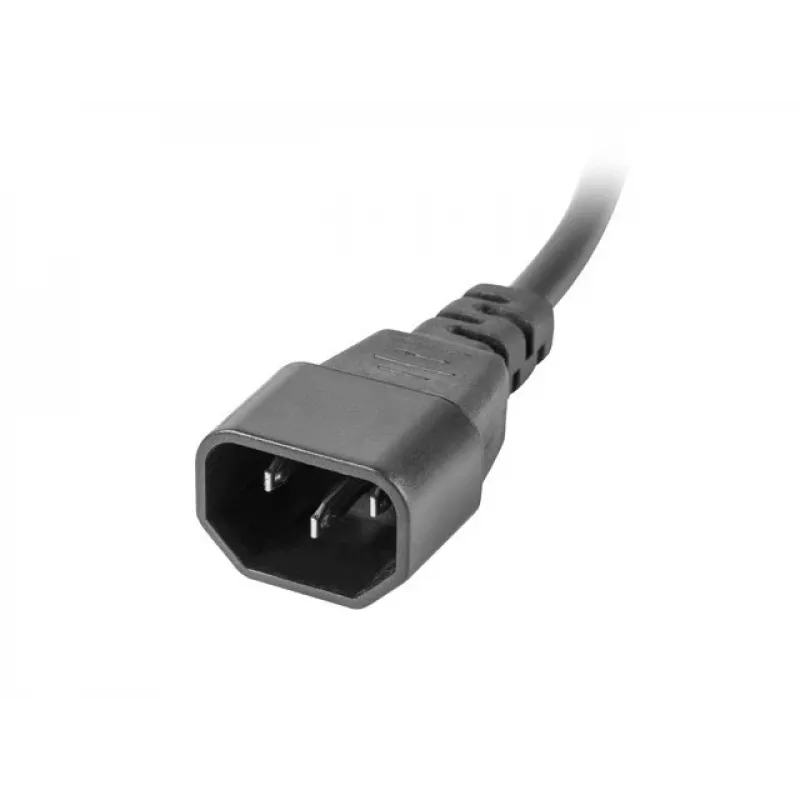 Lanberg | Listwa zasilająca PDU 19 cali 1U 10A 2M 7x gniazda Schuko | PDU-07F-0200-IEC-BK