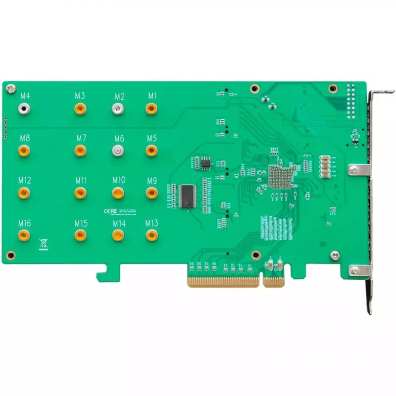 Adapter magistrali hosta HighPoint Rocket 1204 PCI-Ex8v3 - 4x M.2 NVMe - NVMe - PCI-Express