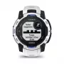 Smartwatch GARMIN Instinct 2 45 mm, MIP 0,9 cala (176×176), GPS, Solar, silikonowy pasek niebiesko-biały