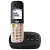 Telefon DECT Panasonic KX-TGU430 bezprzewodowa słuchawka, głośnik, identyfikacja dzwoniącego, wyświetlacz 2,4 cala, książka telefoniczna na 1000 wpisów, szary/czarny