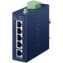 Niezarządzany 5‑portowy przełącznik Gigabit Ethernet PLANET IGS-500T-E (10/100/1000), niebieski