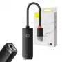 Baseus Lite Series adapter USB do RJ45, 100 Mb/s (czarny)