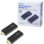 Zestaw do bezprzewodowej transmisji HDMI LOGILINK HDW0102 — zasięg 30 m, nadajnik i odbiornik HDMI