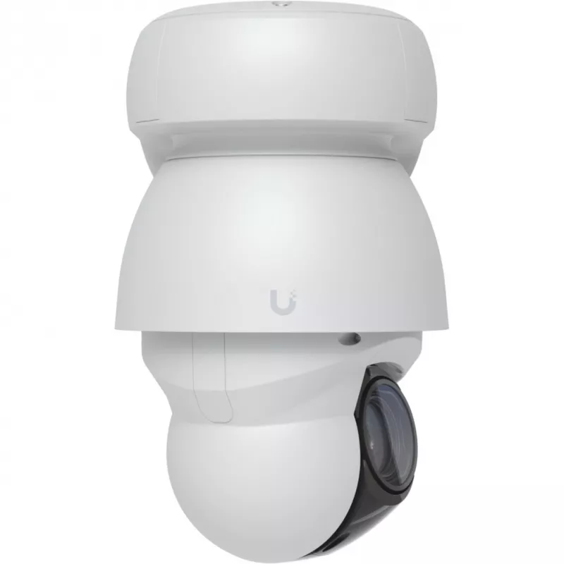 Kamera IP UBIQUITI UVC-AI-PTZ-W — przemysłowa sferyczna AI PTZ 3864×2160, 22× zoom optyczny, obrót 360°, przewodowa, montaż na ścianie/słupie/biurku, biała
