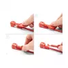 Blokada portu DeLOCK 20929 RJ45 10 sztuk Czerwona