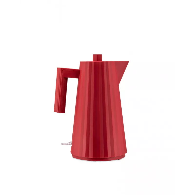 Alessi MDL06 B Plisowany Czajnik Elektryczny, Czarny Wtyk Euro