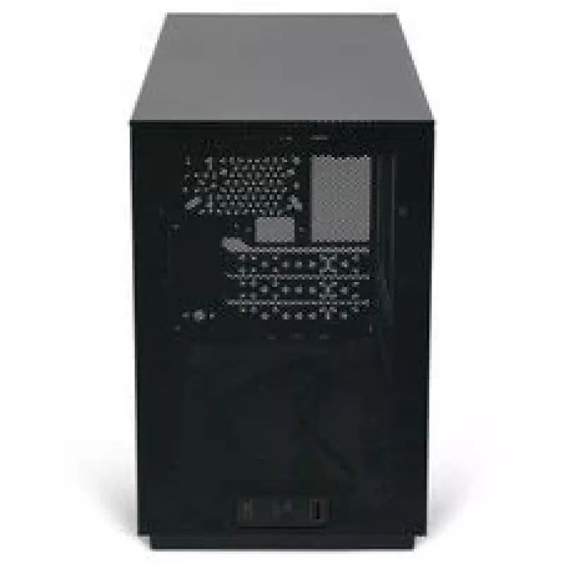 Obudowa PC Mini ITX/ATX ssupd Meshroom D (CS-MRD-BK-1) — kompaktowa czarna obudowa z panelami mesh