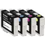 Basetech Ink zamiennik Epson T0711, T0712, T0713, T0714, kompatybilny zestaw zbiorczy Czarny, cyjan, magenta, Żółty BTE107 1607,4005-126