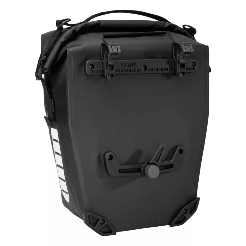 Torba rowerowa Thule 5406 Shield commuter pannier 22L czarna