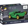 Klocki konstrukcyjne Cobi Jeep Willys CJ-2A Zielony model 24517 – zestaw do budowania z klocków