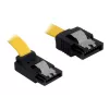 Kabel SATA DeLOCK 82472 0.3m Żółty