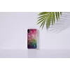 Etui na smartfona iKins do iPhone XR – wzór kwiatów wodnych, biały